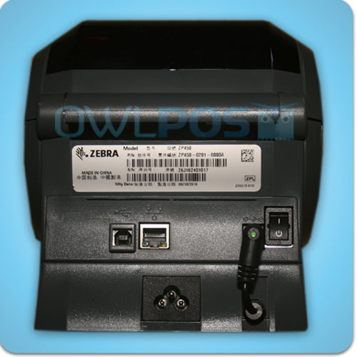 Zebra zp 450 store