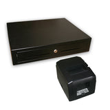 Square Compatible Cash Drawer and Receipt Printer