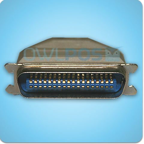 Owl POS | Receipt Printers | 12' Parallel Port Interface Printer Cable